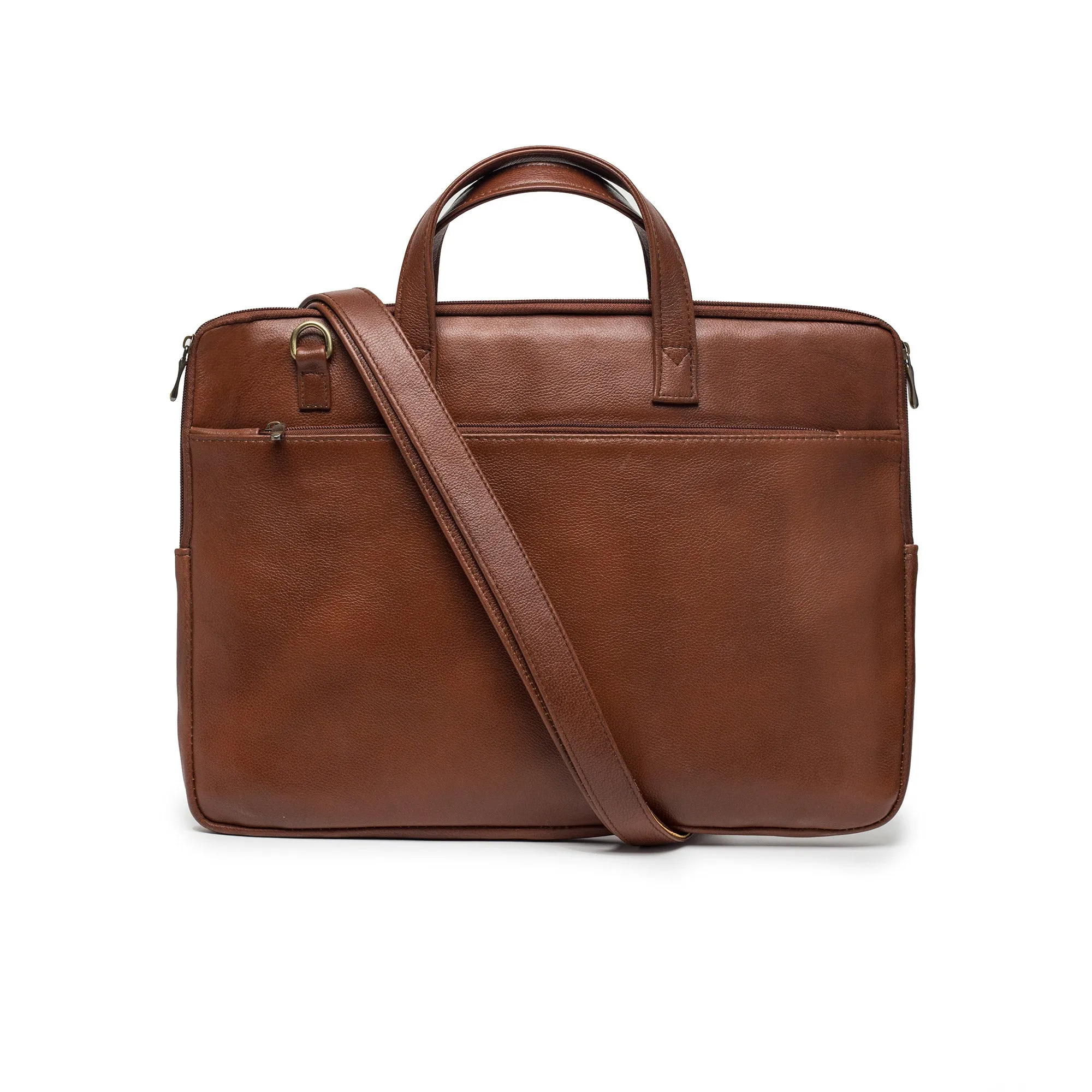 Tanner Chestnut Briefcase