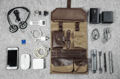 TECH DOPP KIT - grey