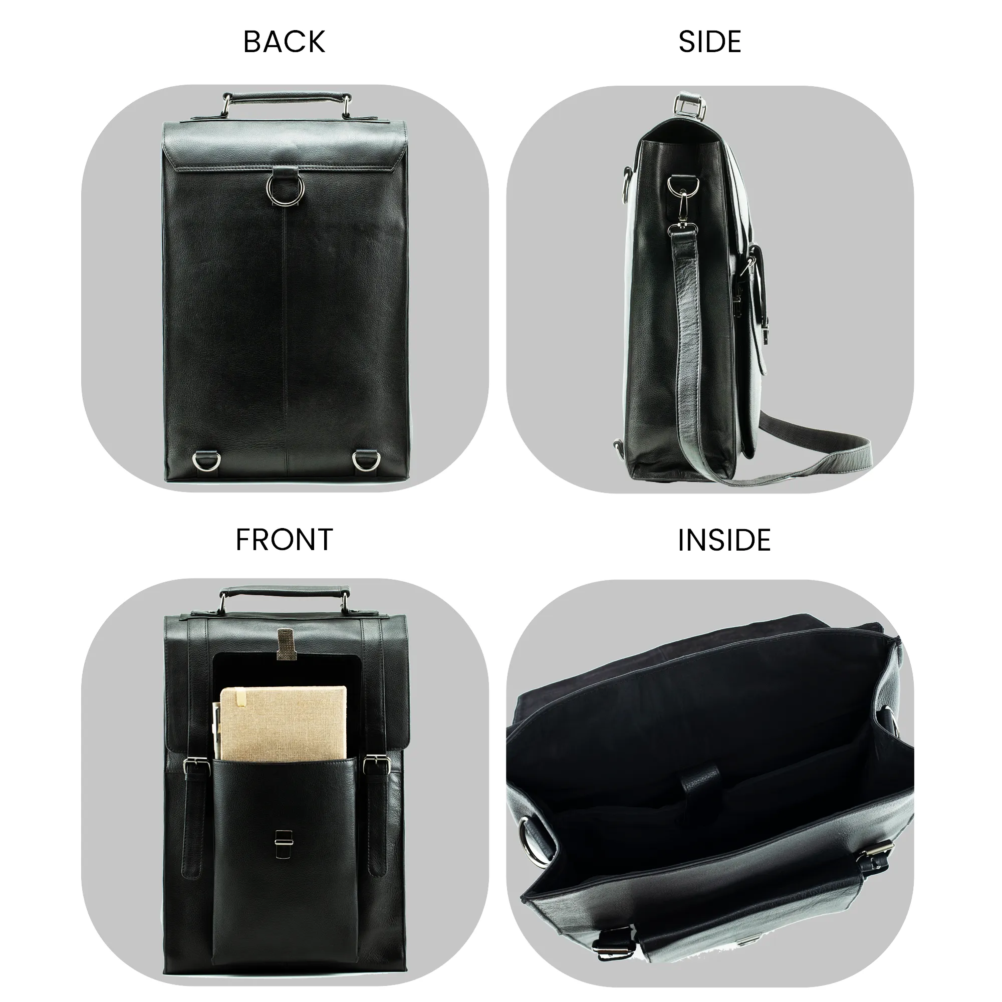 The Edward Convertible Black