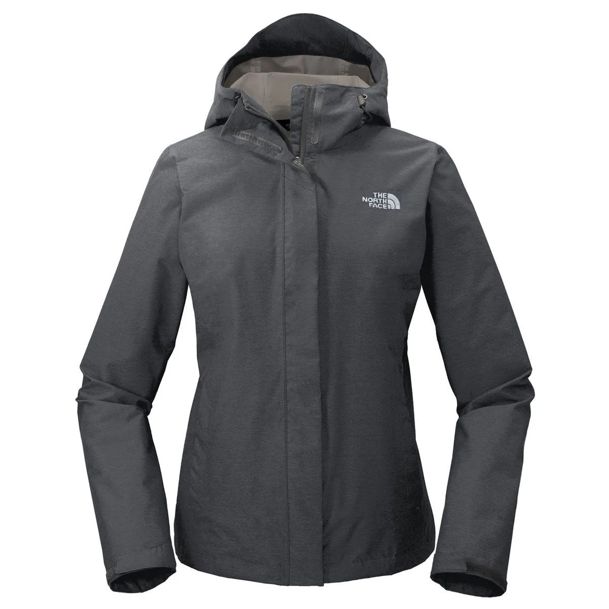 The North Face Women's TNF Dark Grey Heather DryVent Rain Jacket