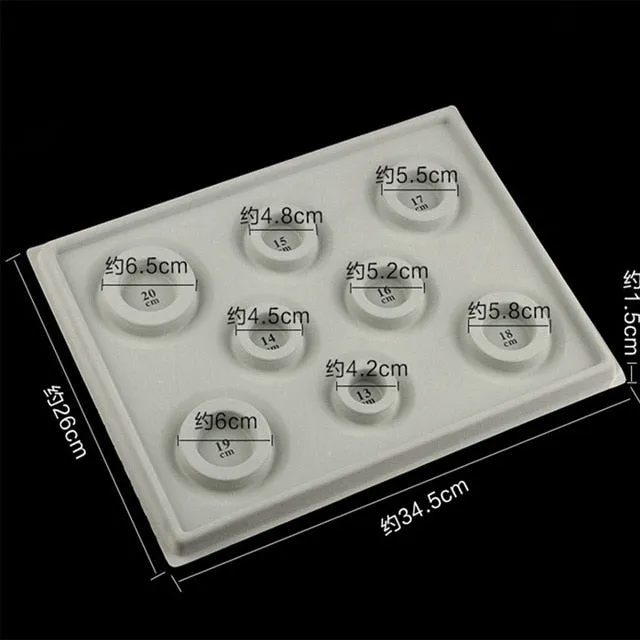 Tool DIY Beaded Charms Tray Beads Board Jewelry Craft Plate Assembled parts
