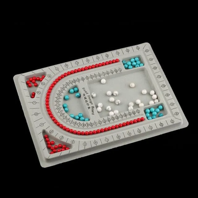 Tool DIY Beaded Charms Tray Beads Board Jewelry Craft Plate Assembled parts