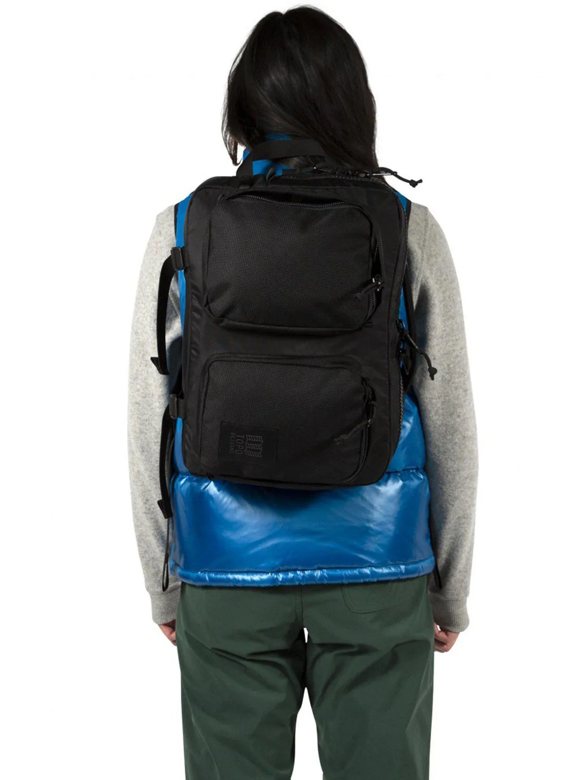 Topo Designs Global Briefcase Navy