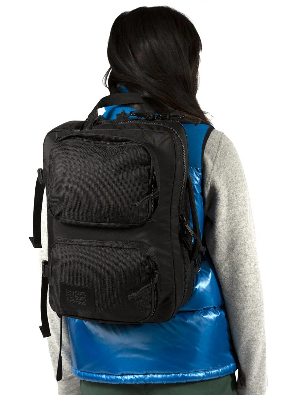 Topo Designs Global Briefcase Navy
