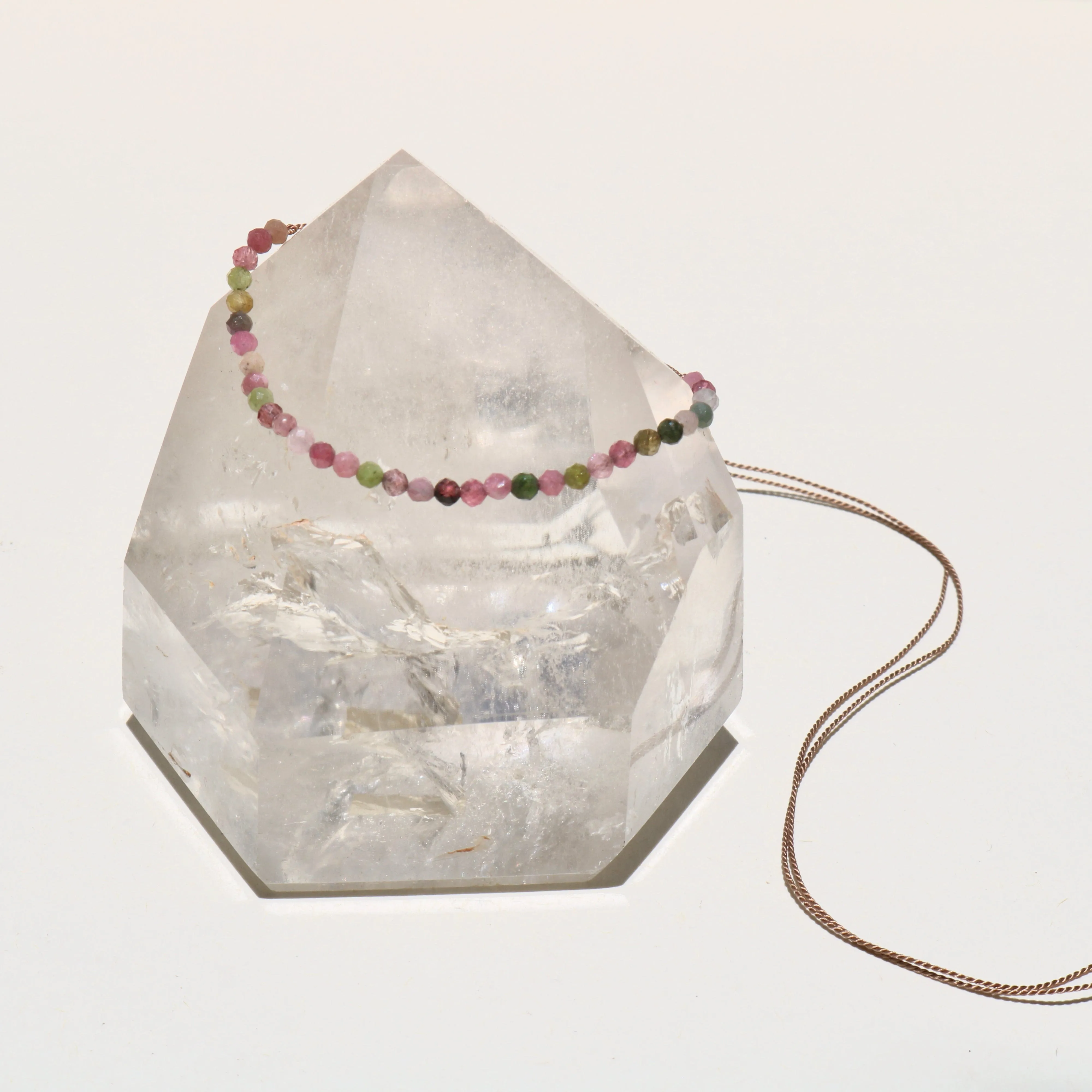 TOURMALINE BEADED
