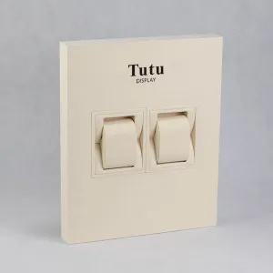 TR0041 Watch Window Display Holder 2 Grids Luxury