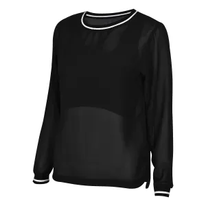 Transparent long sleeve shirt "Gabby"