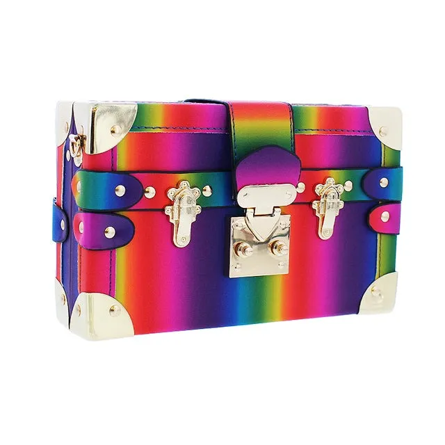 Treasure Clutch- Rainbow