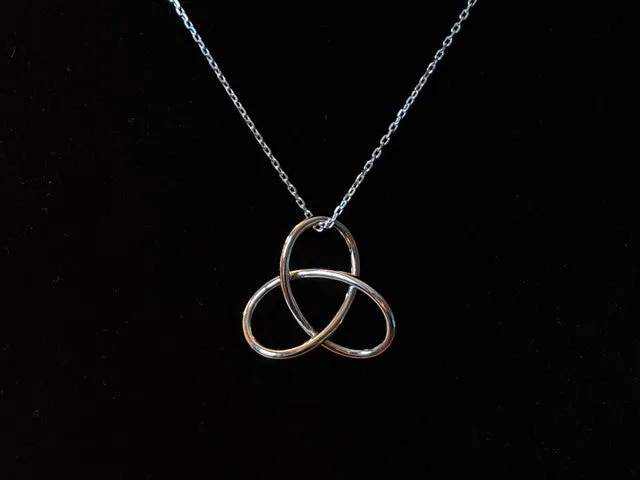 Trefoil Necklace (Metal)