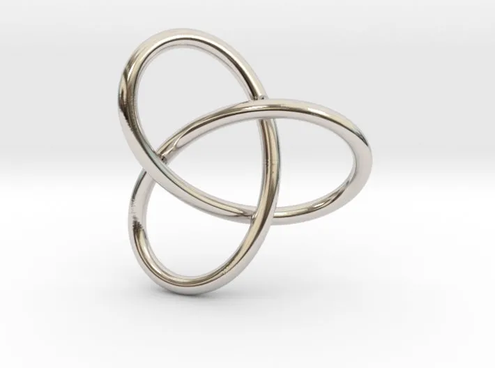 Trefoil Necklace (Metal)