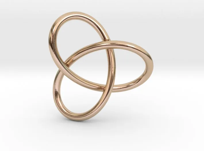 Trefoil Necklace (Metal)