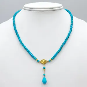 Turquoise Beaded Necklace