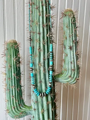 Turquoise Beaded Necklace