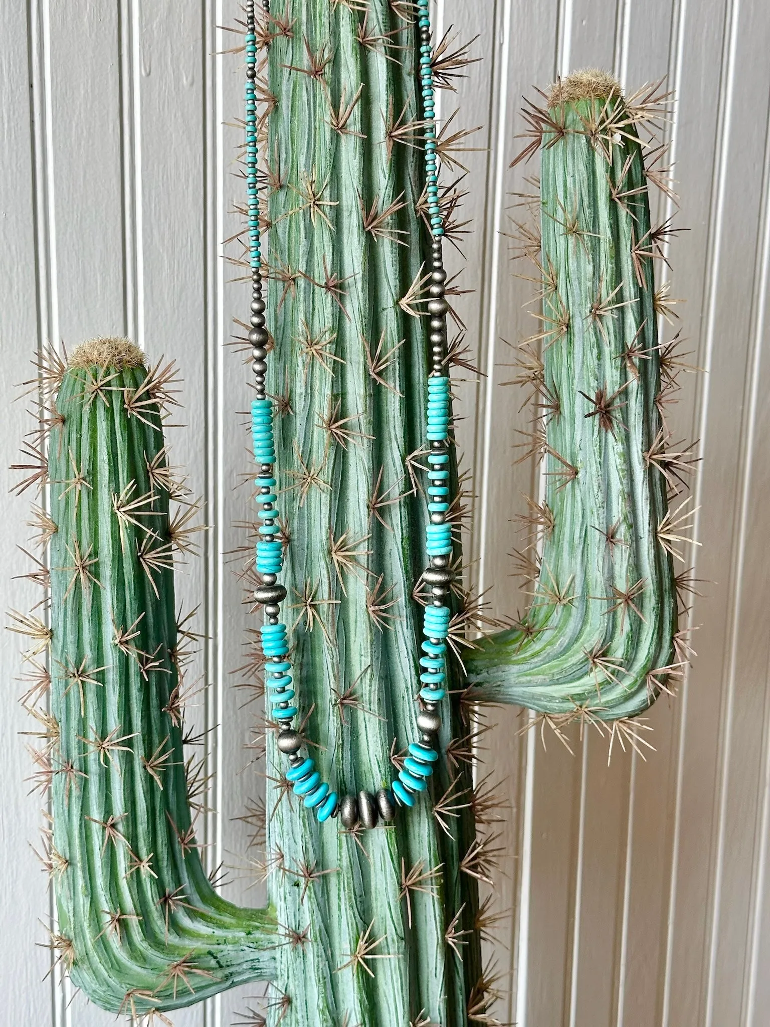 Turquoise Beaded Necklace