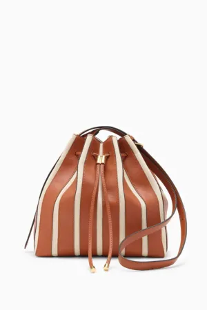 Ulla Johnson Alma Everyday Bucket in Sierra Stripe