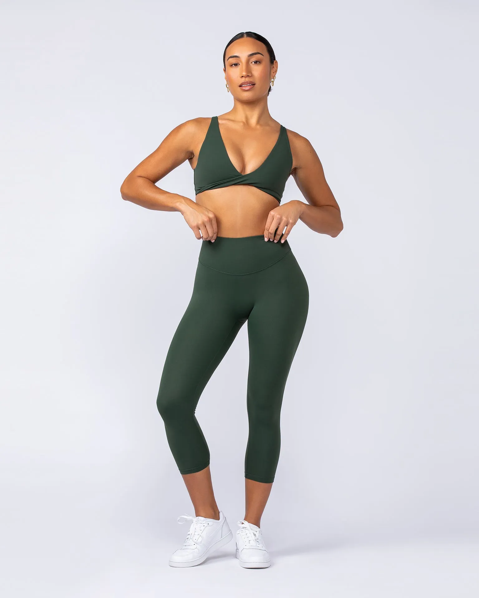Ultra Aura 7/8 Leggings - Dark Olive
