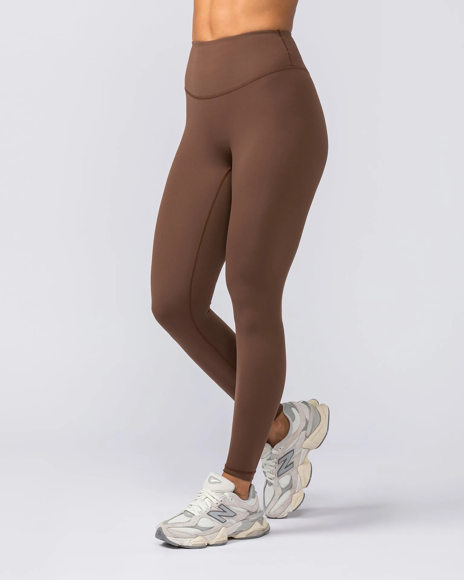 Ultra Aura Ankle Length Leggings - Fudge