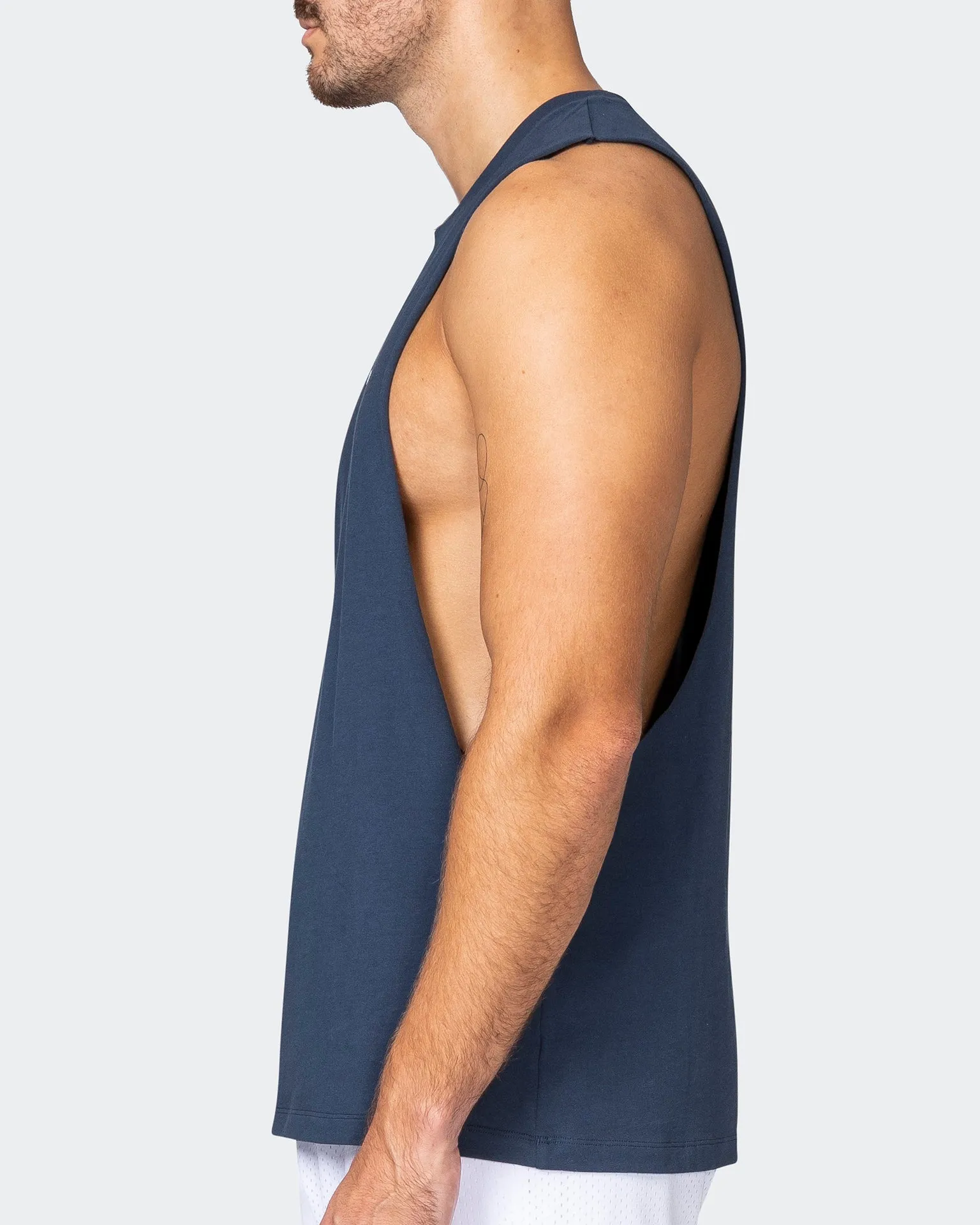 Ultra Drop Arm Tank - Dark Navy