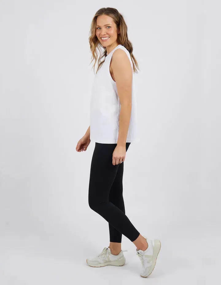 Vintage Muscle Tank - White