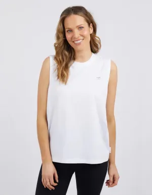 Vintage Muscle Tank - White