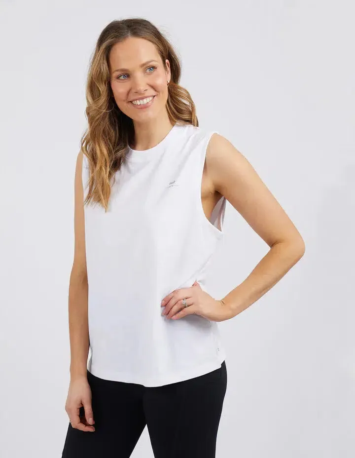 Vintage Muscle Tank - White