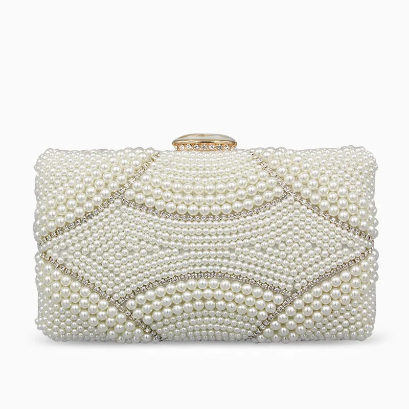 Violeta Pearl Evening Clutch
