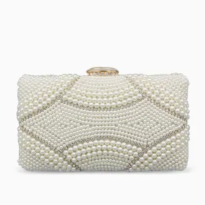 Violeta Pearl Evening Clutch
