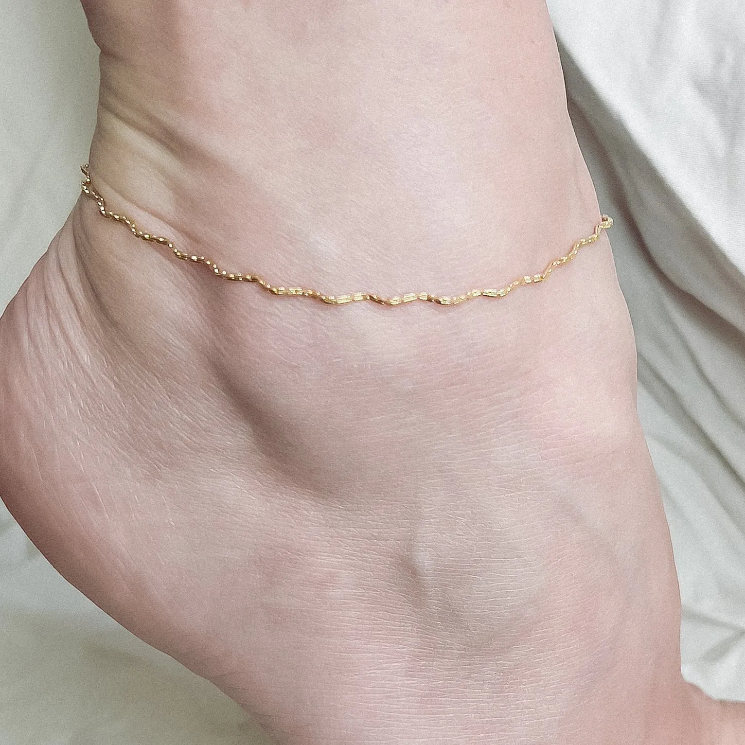 Wavy Anklet
