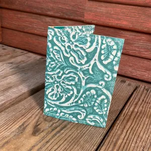 Waylon Wallet -  w/ Turquoise Sand tool