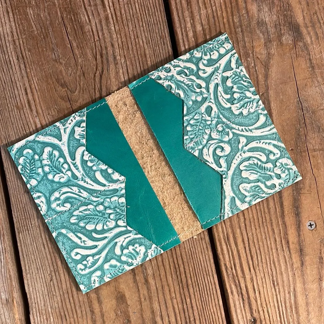Waylon Wallet -  w/ Turquoise Sand tool