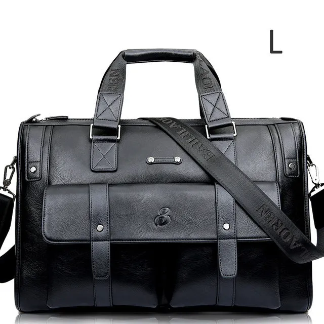 West Louis™ Vintage Shoulder Briefcase