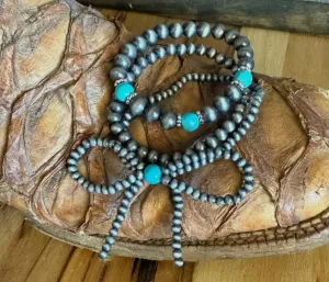Western Beaded Bow Bracelet Set