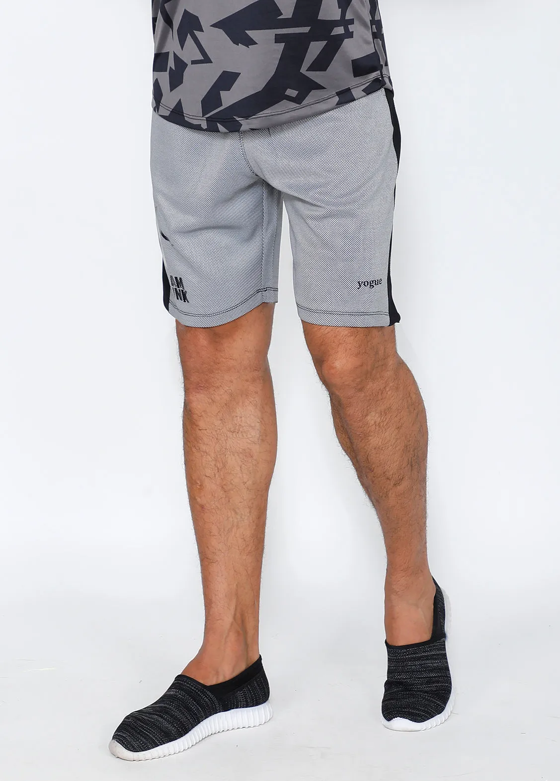 White & Black Basketball Shorts