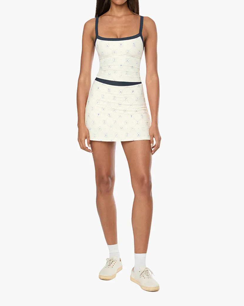 Wide Strap Scoop Tank & Active Skort by We Wore What