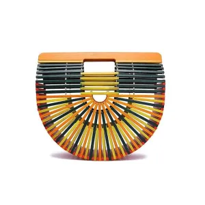 Women Bamboo Wood clutch Bags handmade