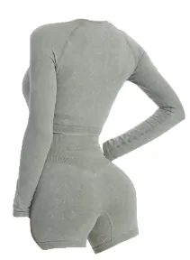 Women Seamless 2 Piece Workout Set