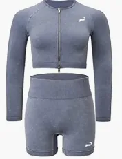 Women Seamless 2 Piece Workout Set