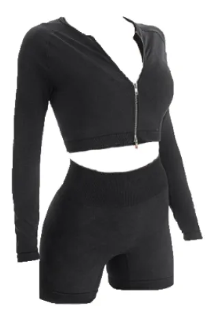 Women Seamless 2 Piece Workout Set