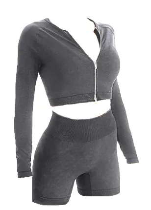 Women Seamless 2 Piece Workout Set