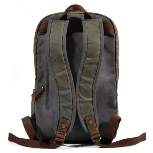 Women's & Men's Cloth Oil Wax Canvas Retro Backpacks