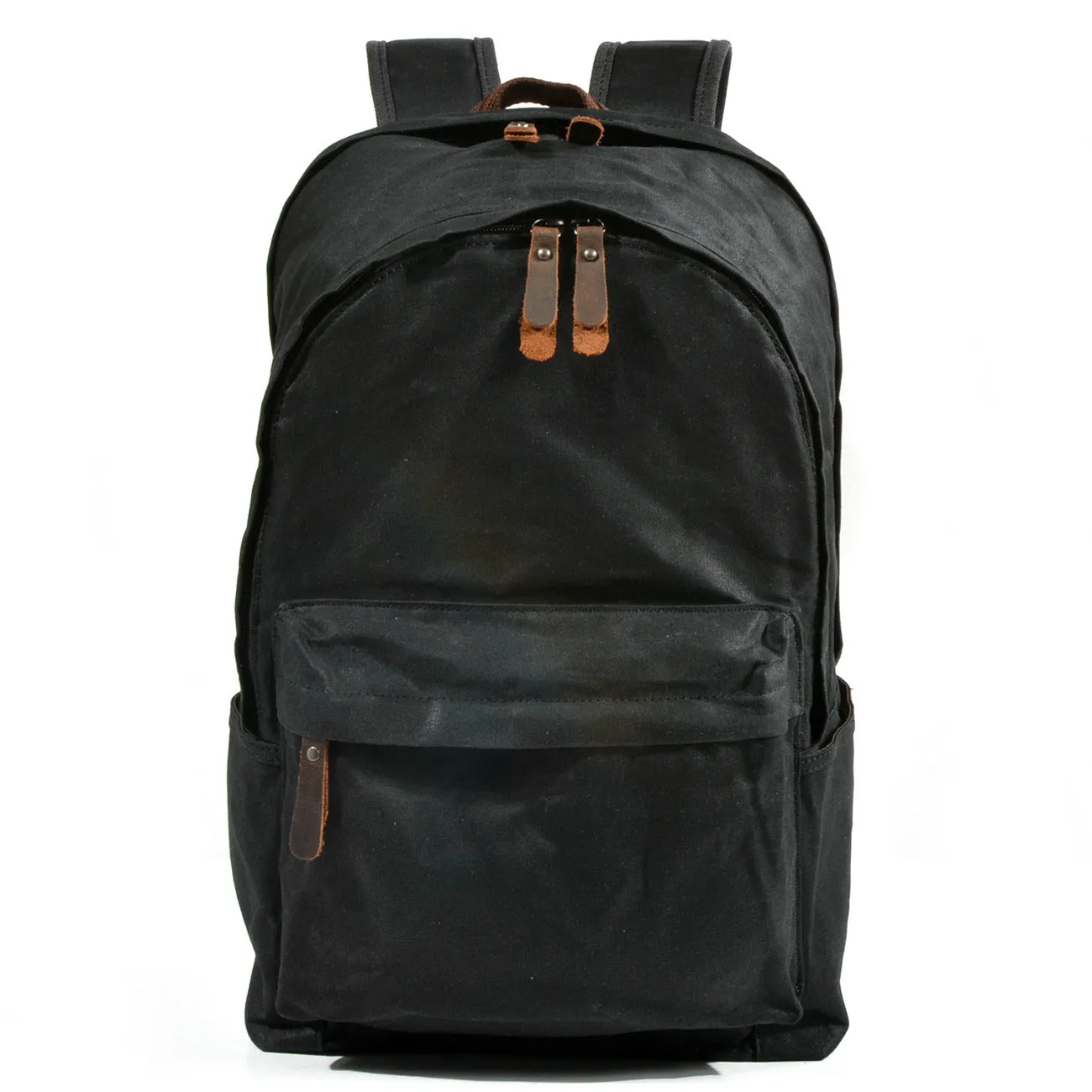 Women's & Men's Cloth Oil Wax Canvas Retro Backpacks