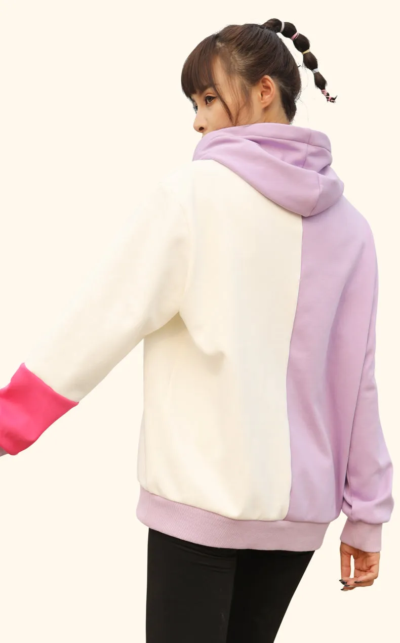 Women's Fleece Contrast Hoodie
