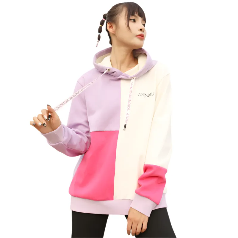 Women's Fleece Contrast Hoodie