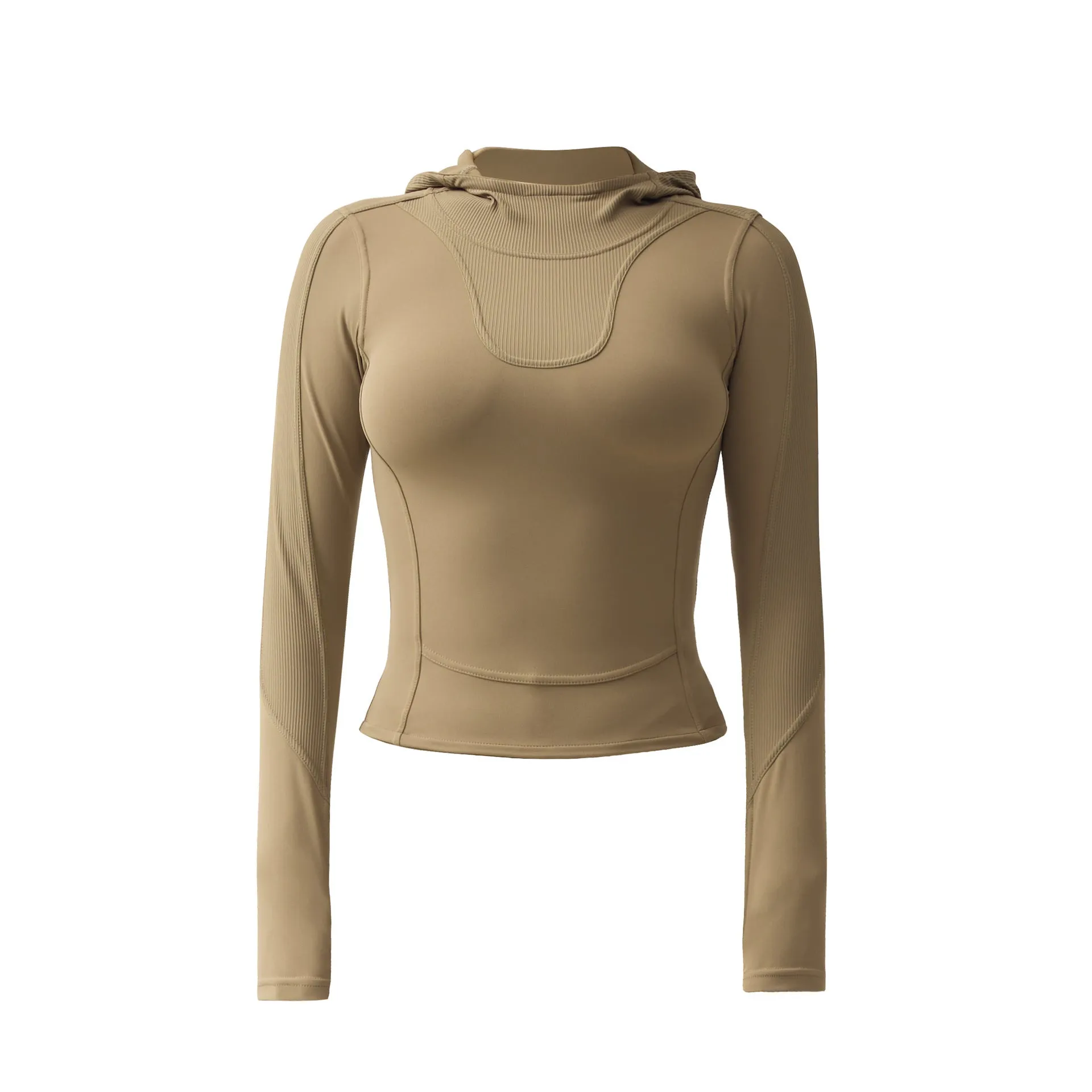 Women's Long-sleeved Pullover Outdoor Workout Clothes Sports Top
