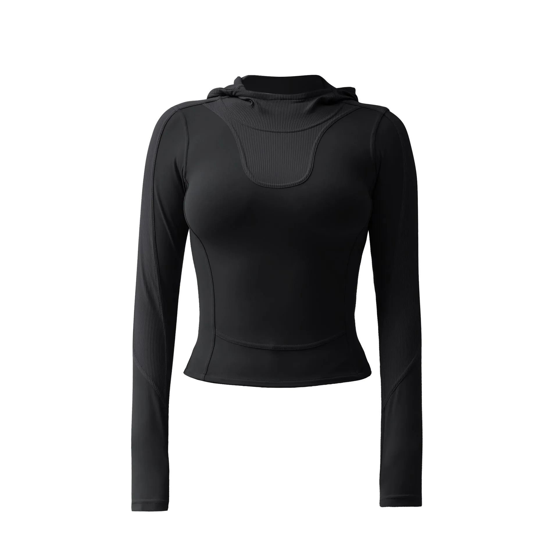 Women's Long-sleeved Pullover Outdoor Workout Clothes Sports Top