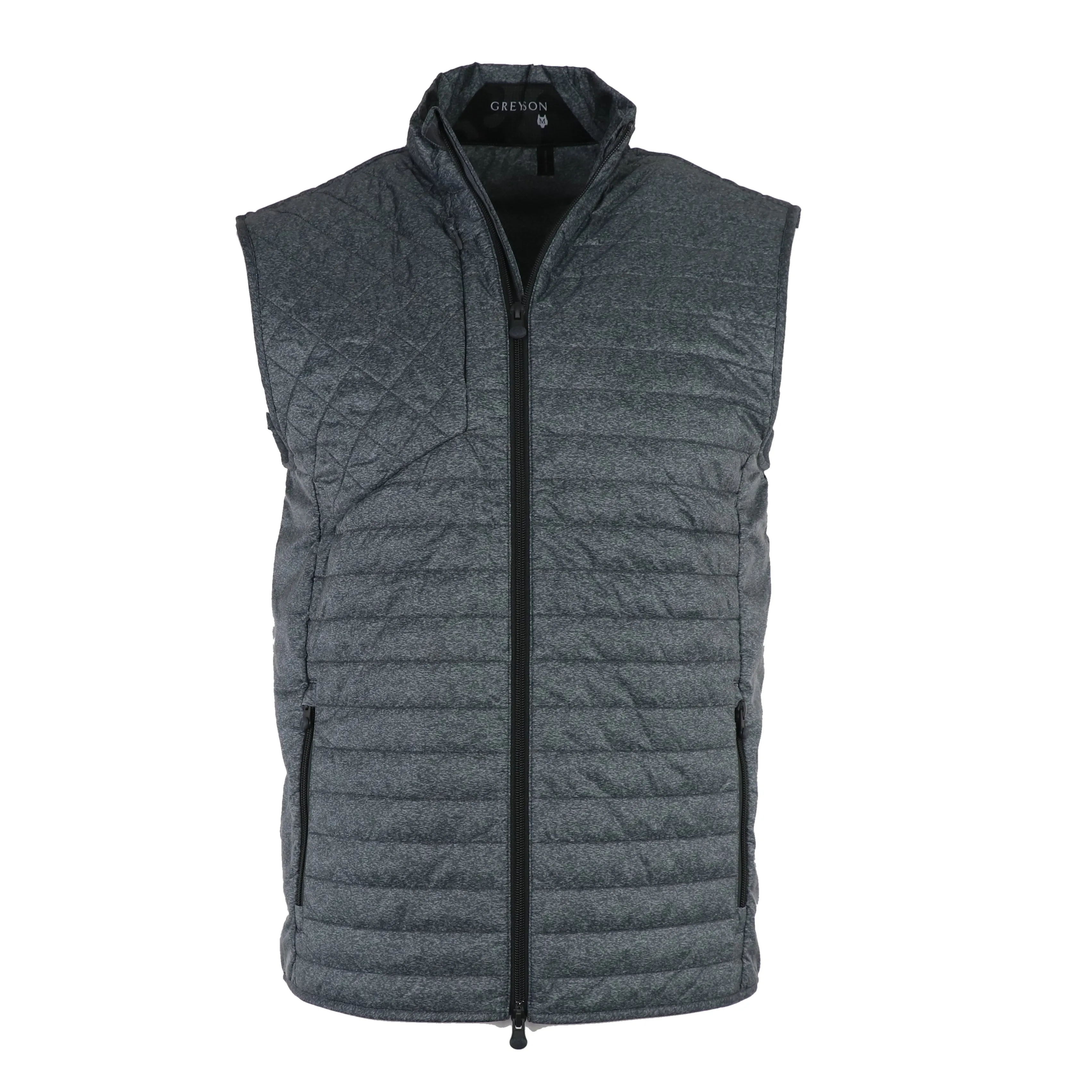 Yukon Ultralight Vest in Light Grey Heather