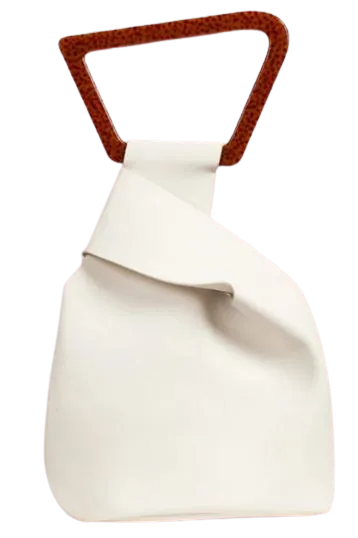 Z Leather Knot Bag