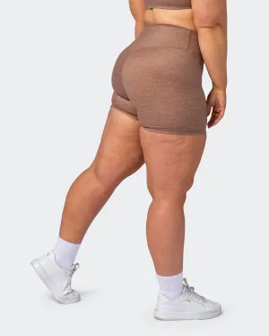 Zero Rise Everyday Midway Shorts - Nutmeg Marl
