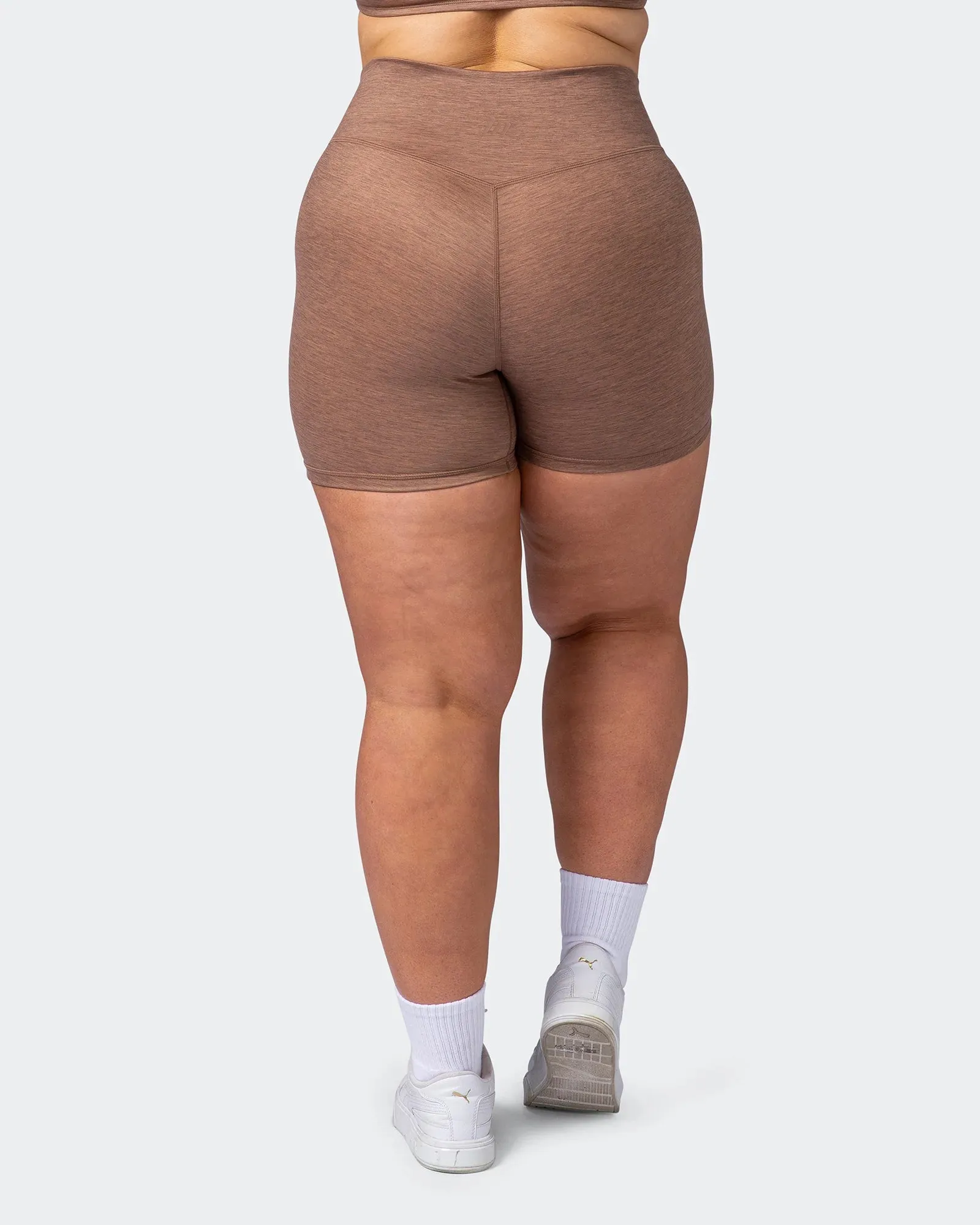 Zero Rise Everyday Midway Shorts - Nutmeg Marl