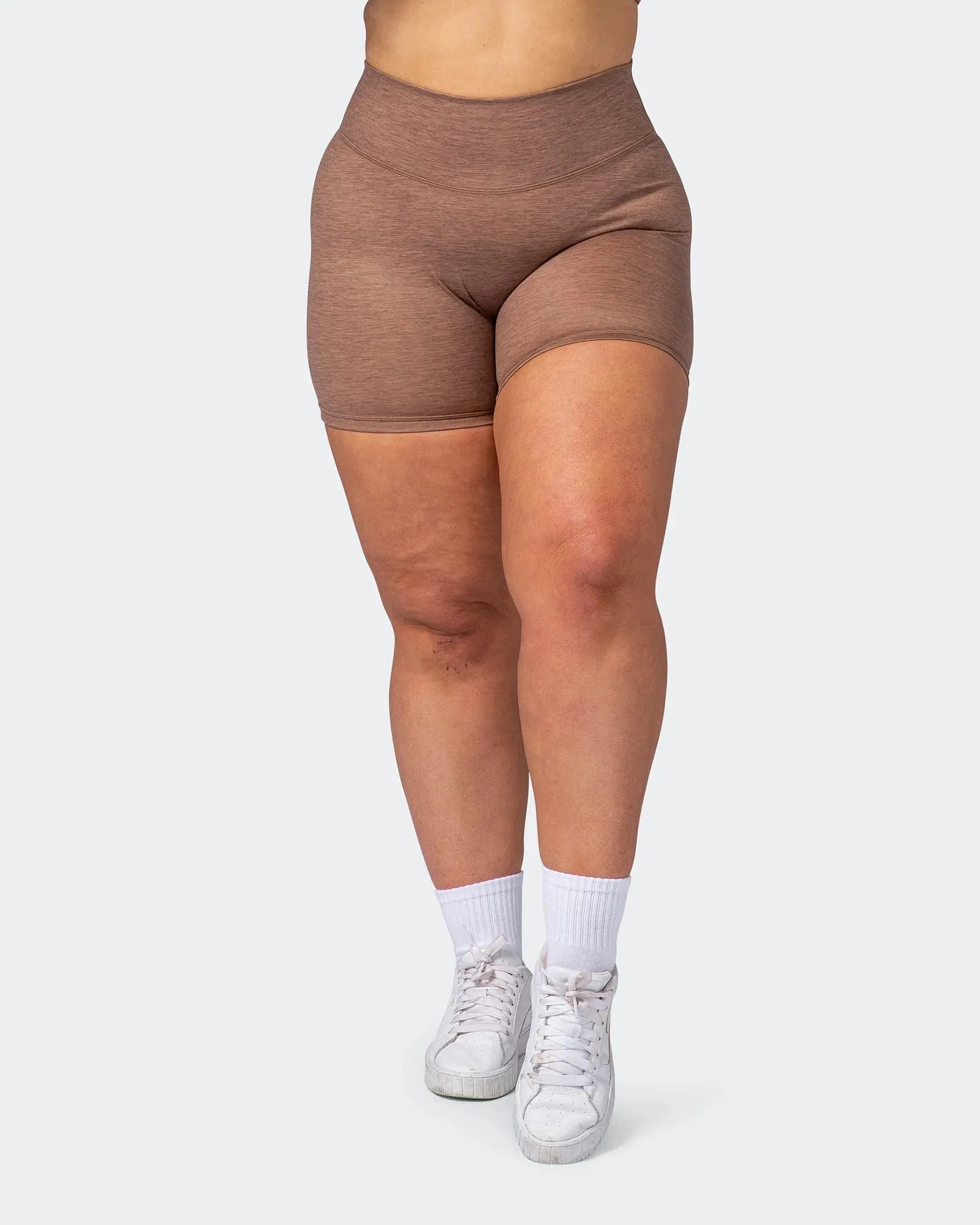Zero Rise Everyday Midway Shorts - Nutmeg Marl
